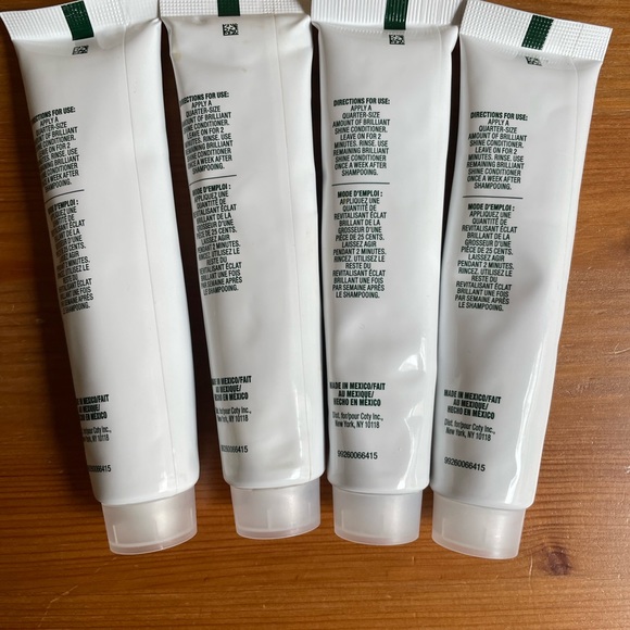 Four (4) Clairol Natural Instincts conditioner tubes separate from hair dye - Picture 2 of 2